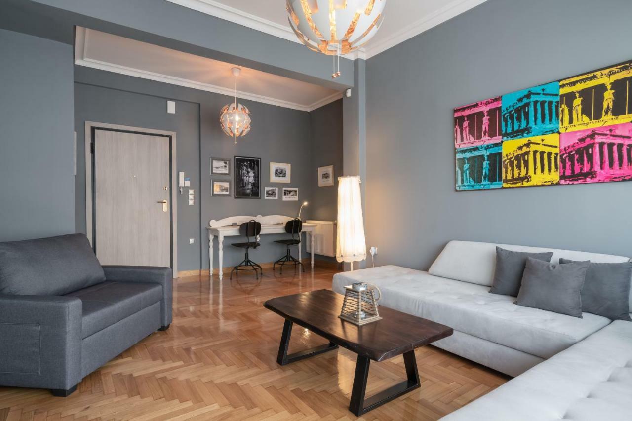 Apartamento Modern & Stylish Apt At The Heart Of Atenas Exterior foto